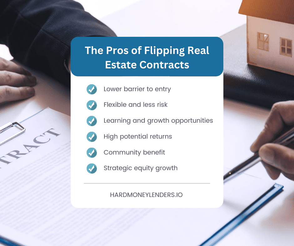 The Pros of Flipping Real Estate Contracts