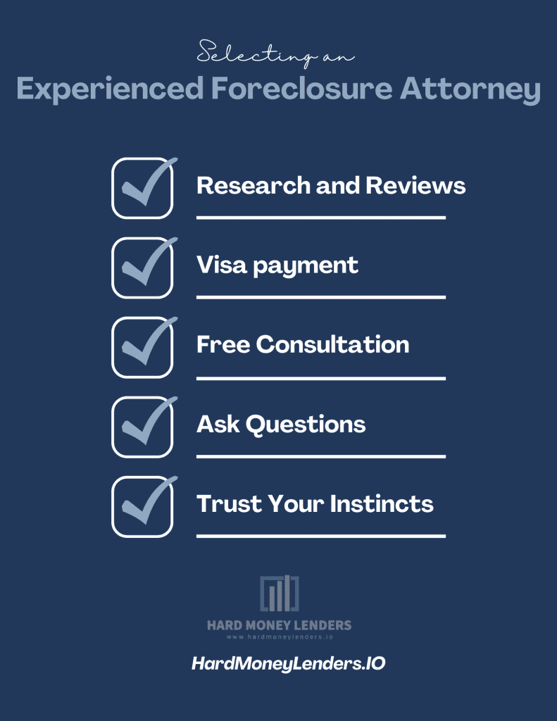 selecting foreclosure attorney