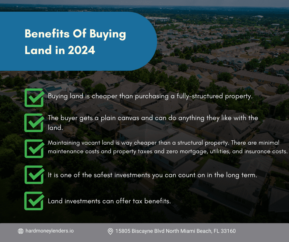 Benefits Of Buying Land in 2024