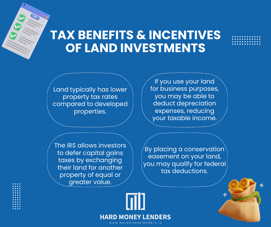 Tax Benefits Incentives of Land Investments